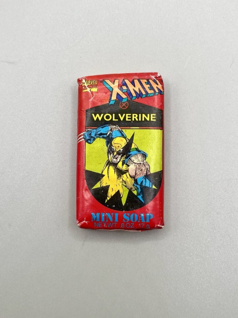 Vintage 1994 Marvel X-Men Wolverine Mini Soap Kid Care Sealed Tsumura Retro 90s